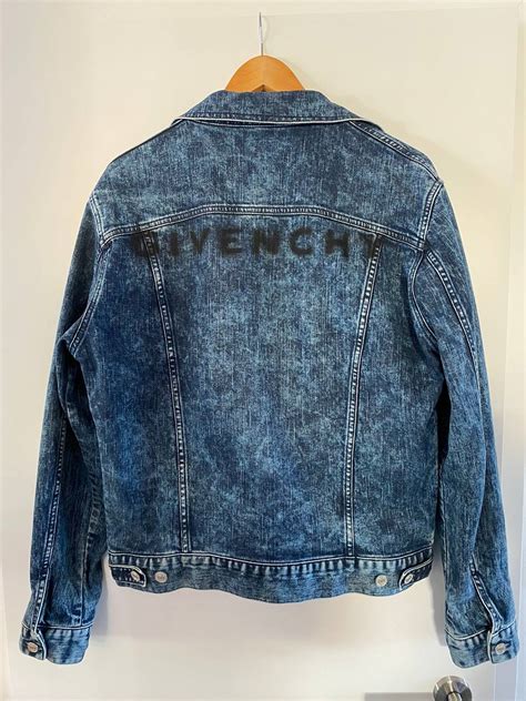 givenchy vintage denim jacket|Givenchy jacket price.